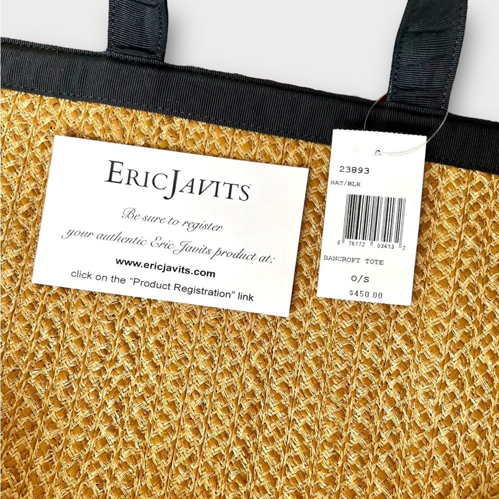 Eric Javits NWT Bancroft Tote Bag - Picture 2 of 7